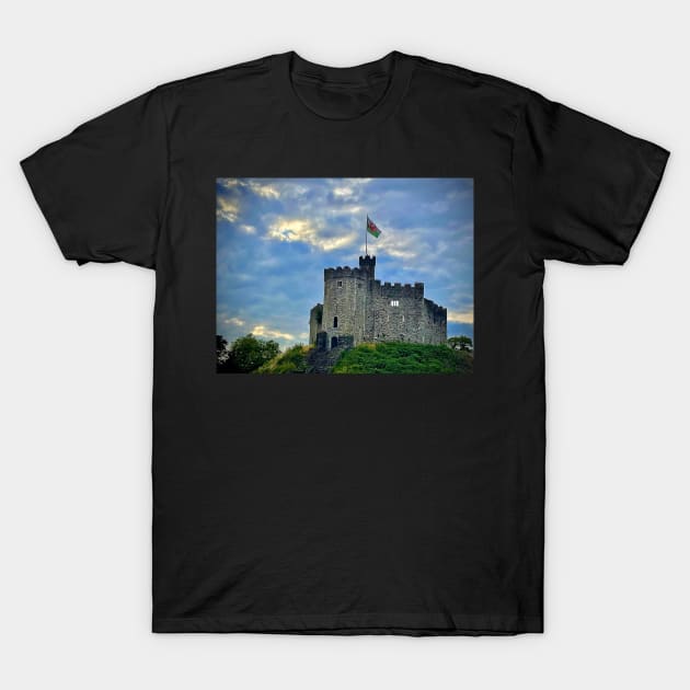 Cardiff Castle T-Shirt by Graz-Photos